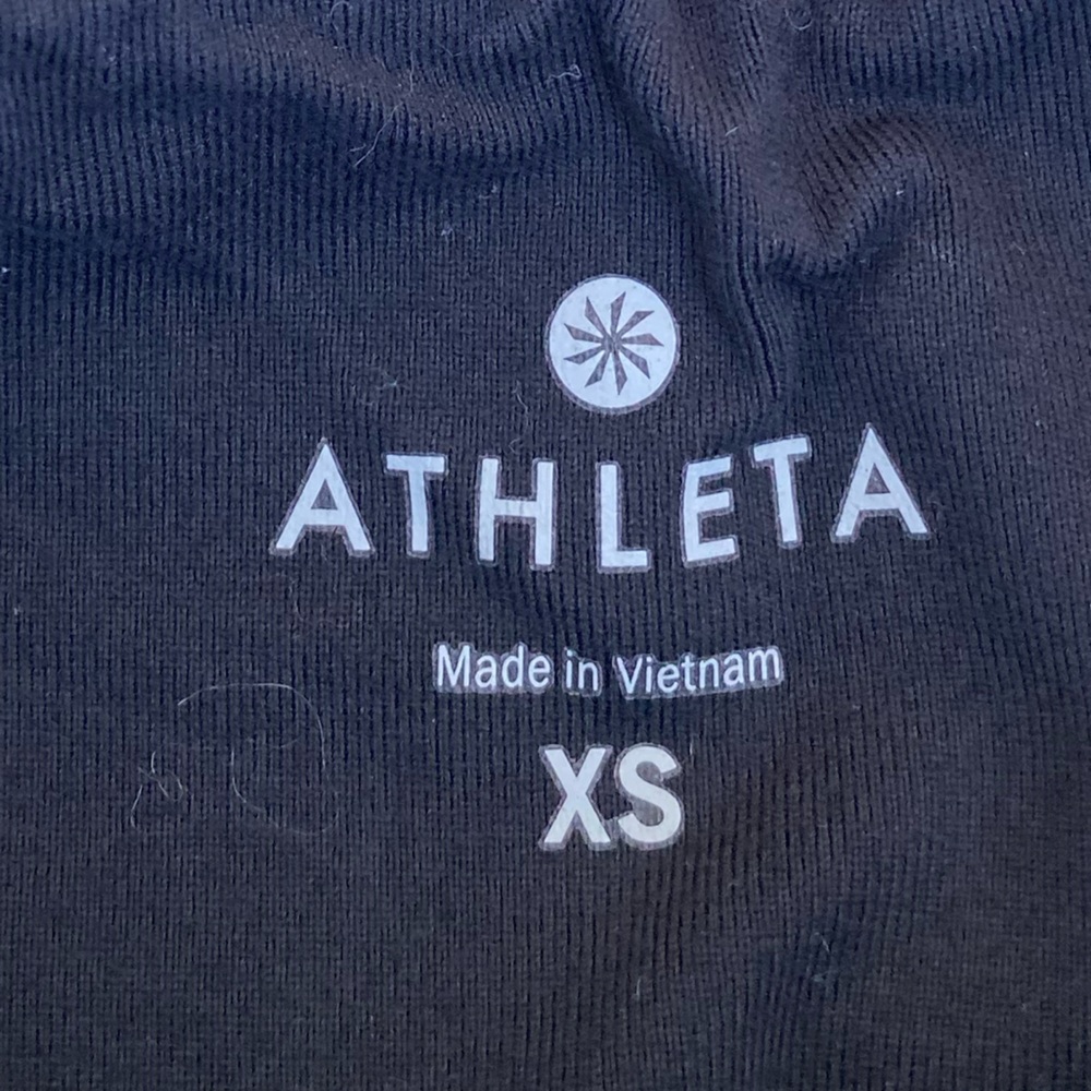 Athleta Black Capri Leggings